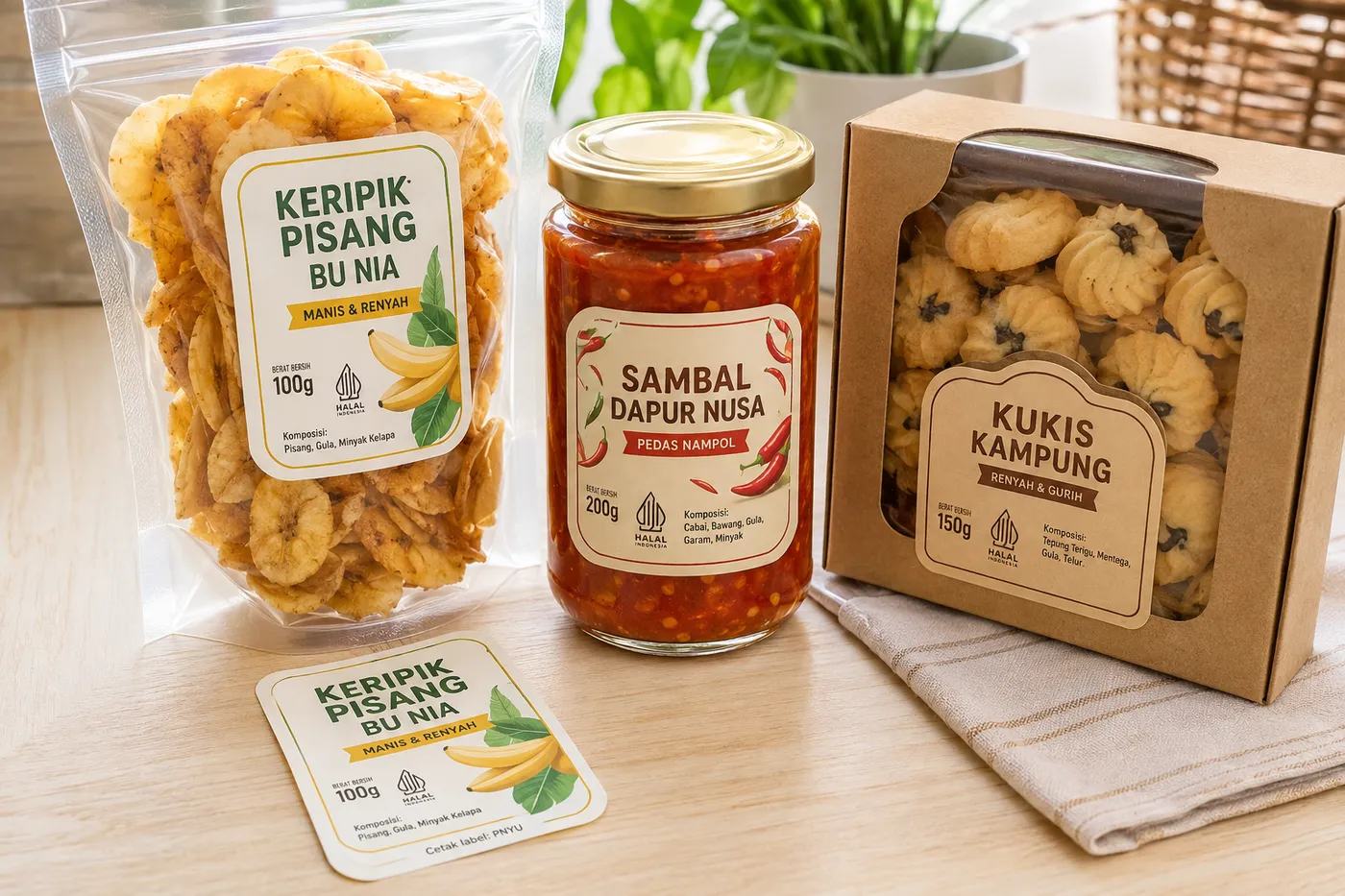Label Makanan