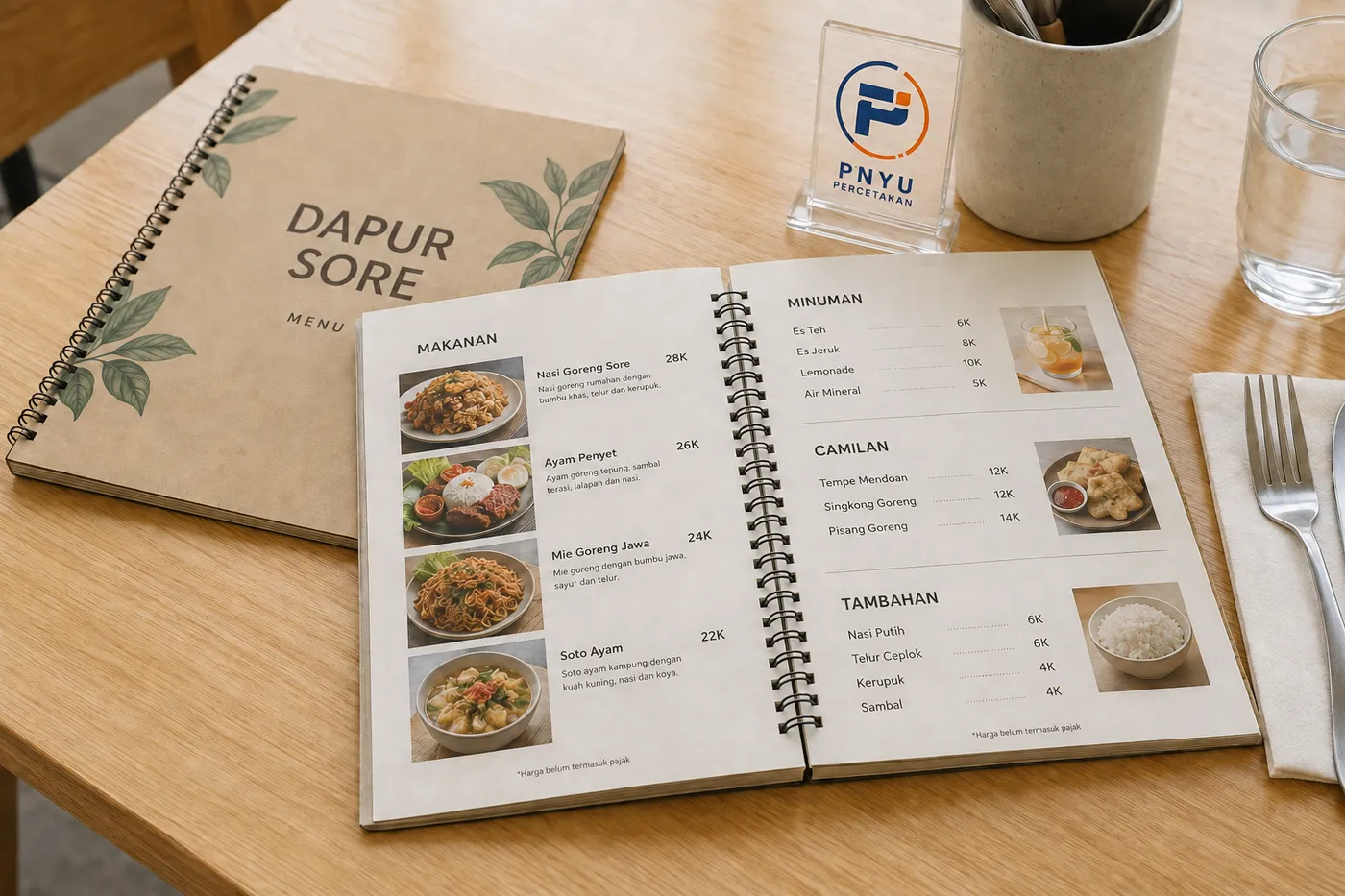 Buku Menu