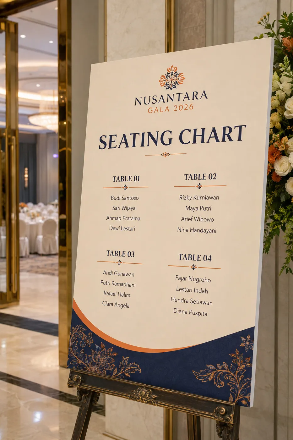 Seating Chart
