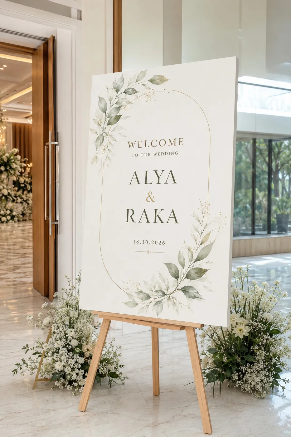 Wedding Welcome Sign