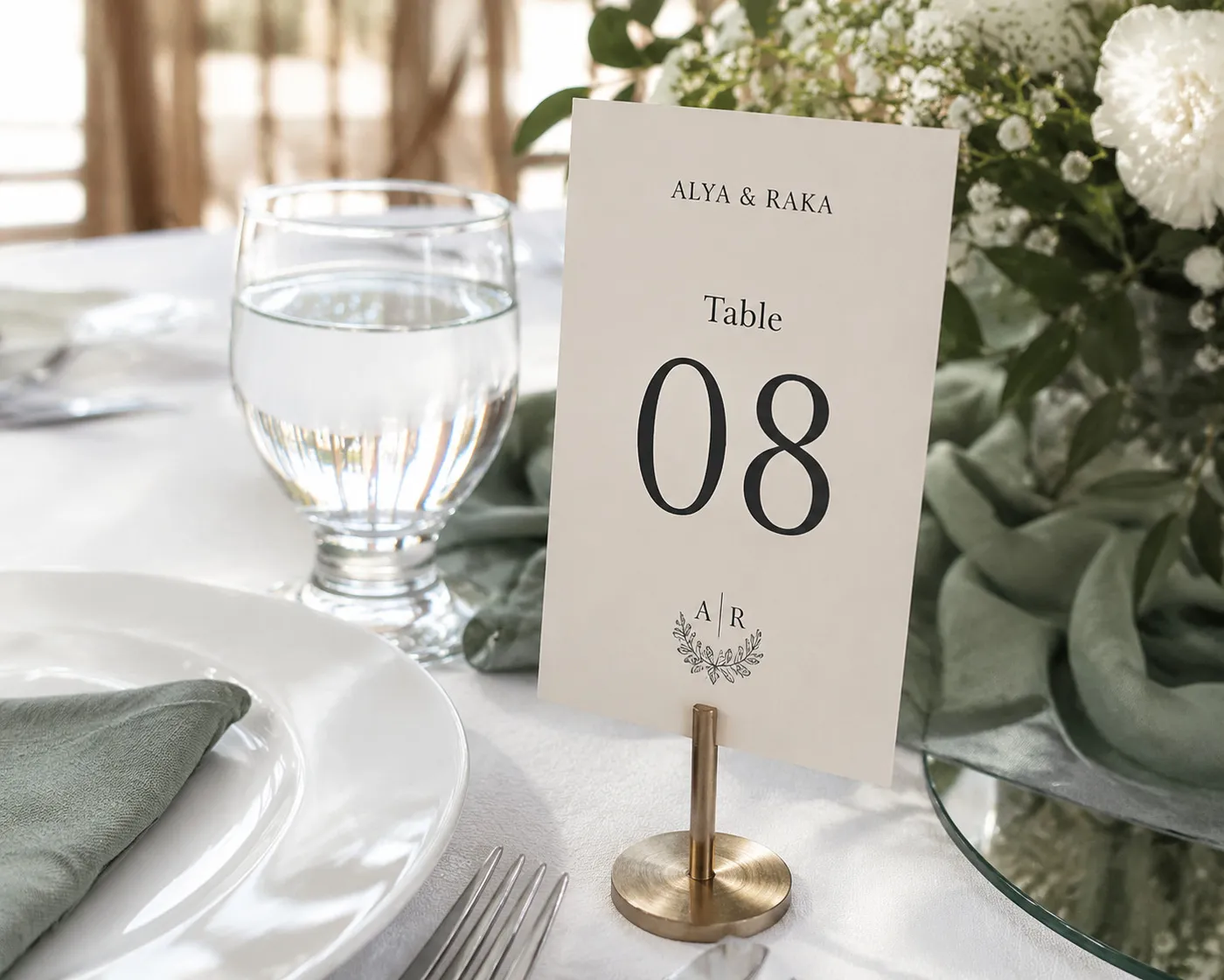 Table Number