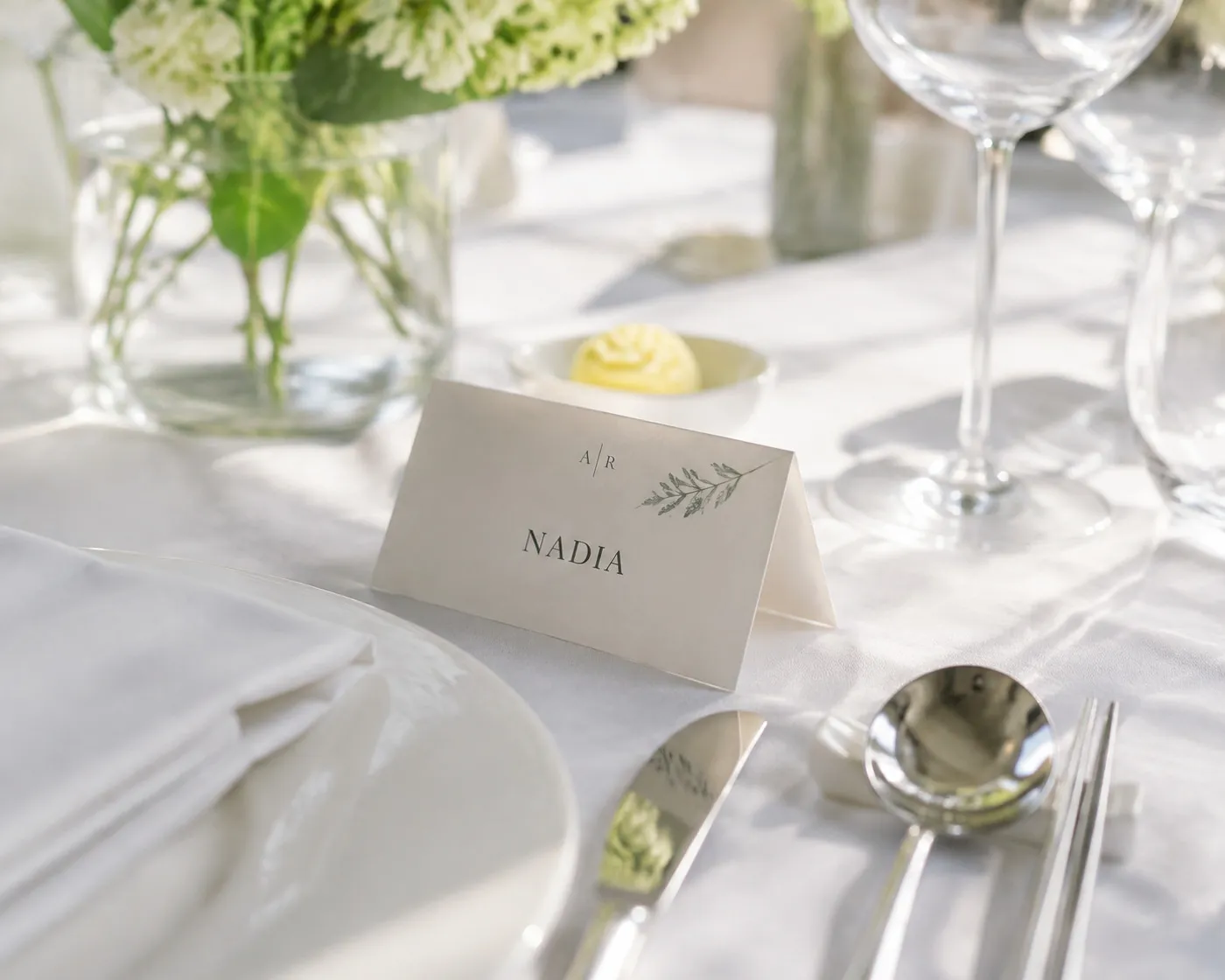 Name Card Tamu
